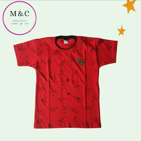 Playera Dino Talla 8