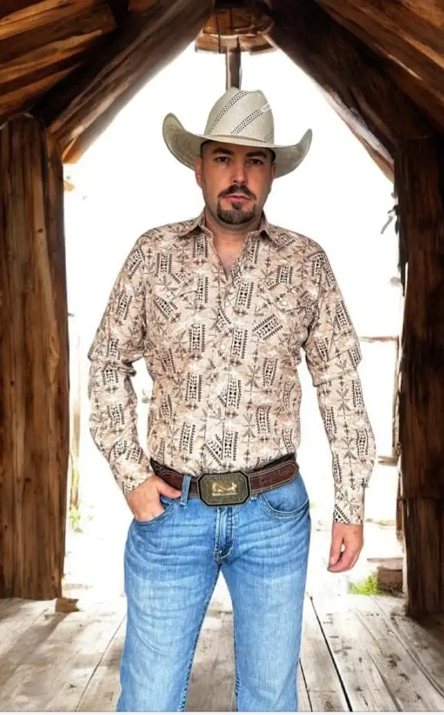 CAMISA VAQUERA CABALLERO 