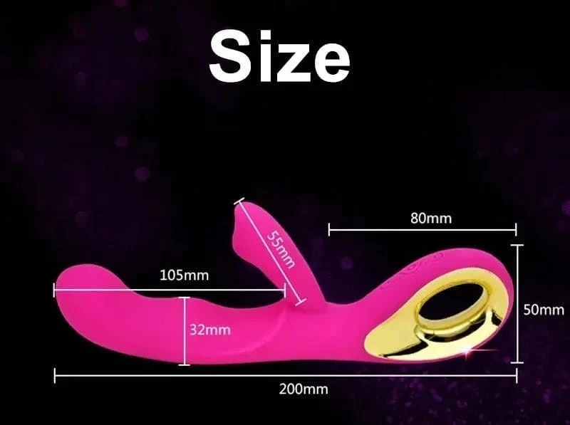 Vibrador de Conejo 2 en 1 – Estimulación Dual y Wiggling 3