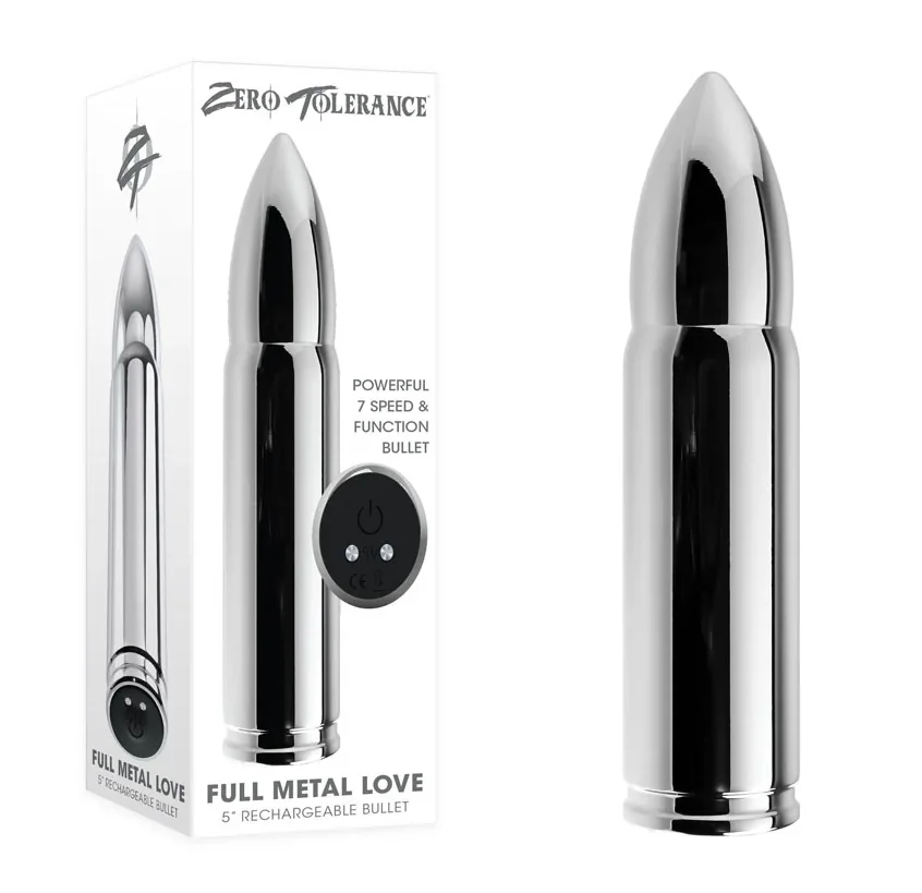 Zero Tolerance Full Metal Love Vibrating Bullet