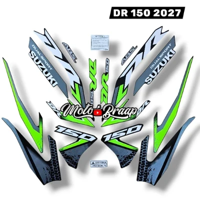 DR 150 Calcomanias 2027 Verde
