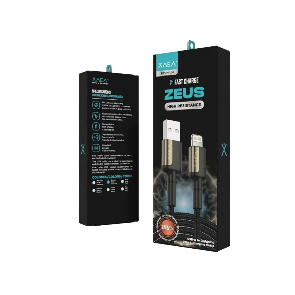 CABLE USB LIGHTNING MODX-104 – ZEUS – XAEA – DORADO