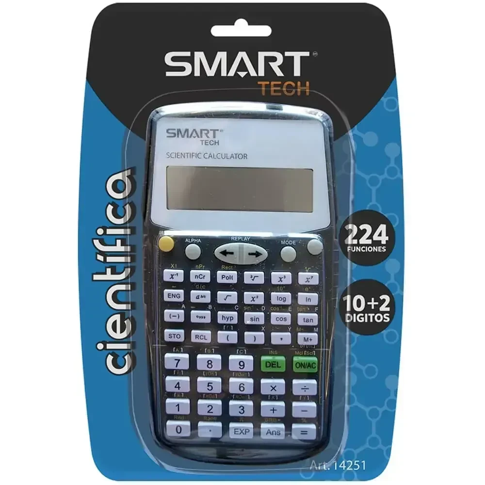 Calculadora smart científica 224 funciones 