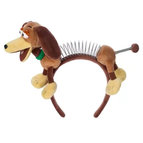 DIADEMA DE PELUCHE CON OREJAS DE PERRO SLINKY