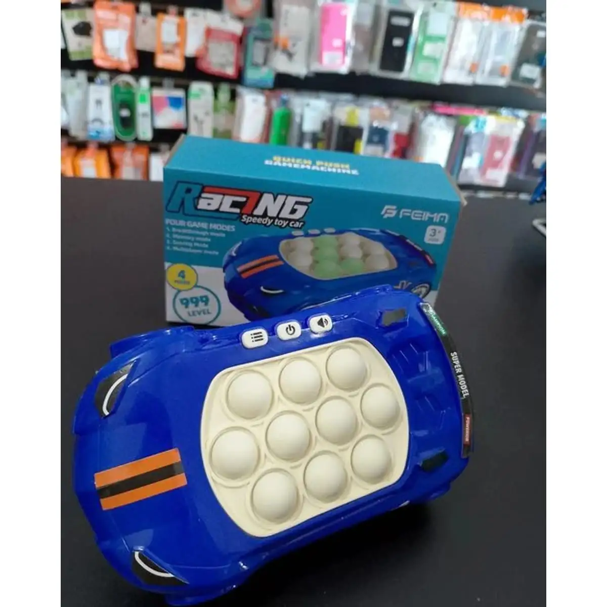  BRINQUEDO POP IT ELETRÔNICO CARRO RACING  3