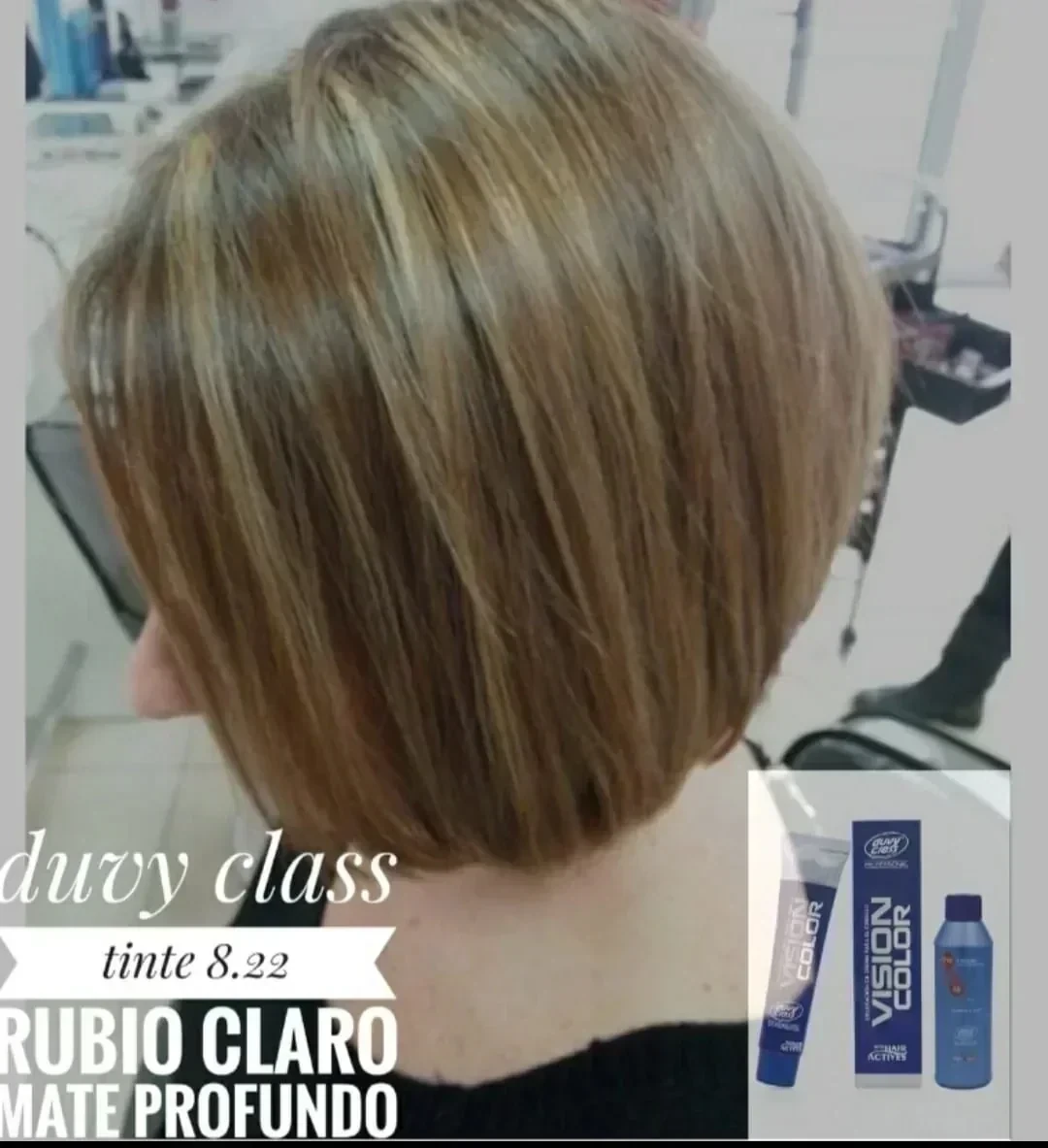 duvy class tinte 8.22 rubio claro mate profundo