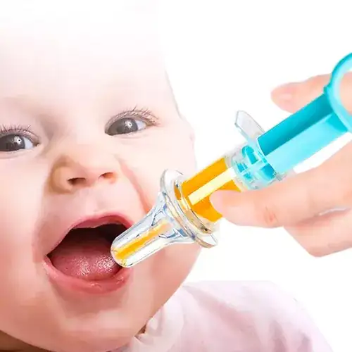 Jeringa para medicamente y alimentos para bebé 
