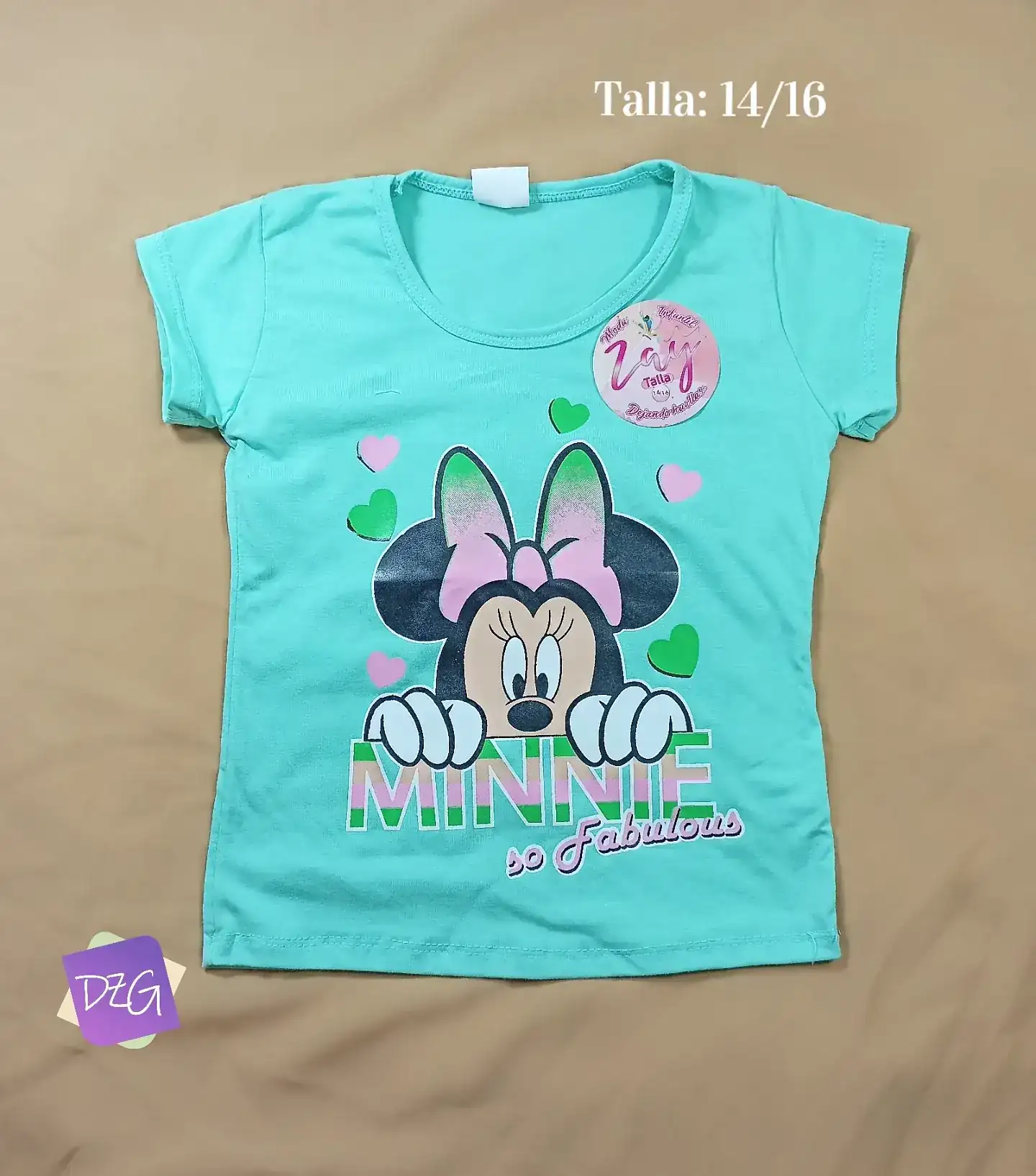Talla 14/16 - Camisetas de niña estampadas 