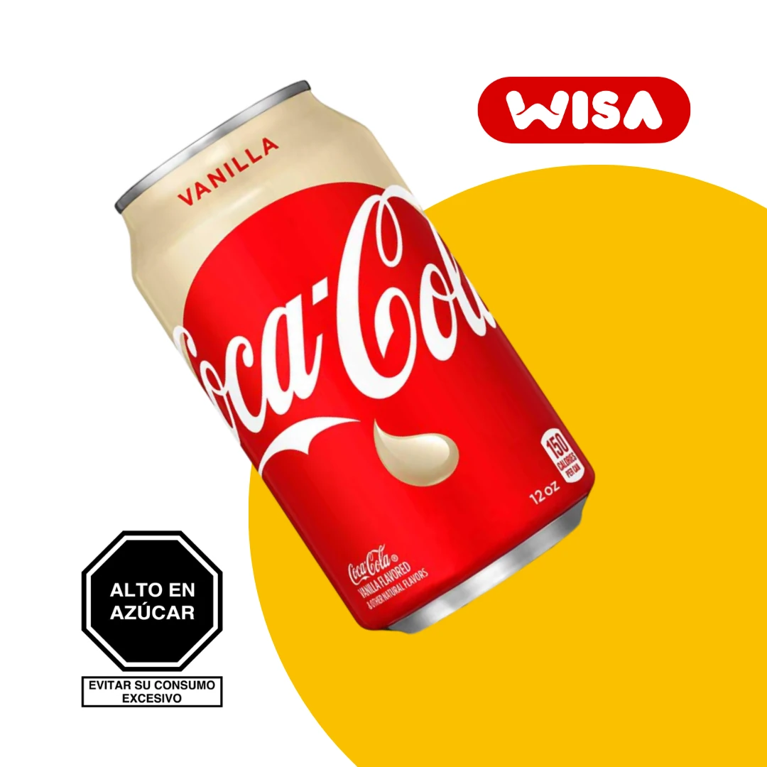 Coca Cola Vainilla Lata 355 ML