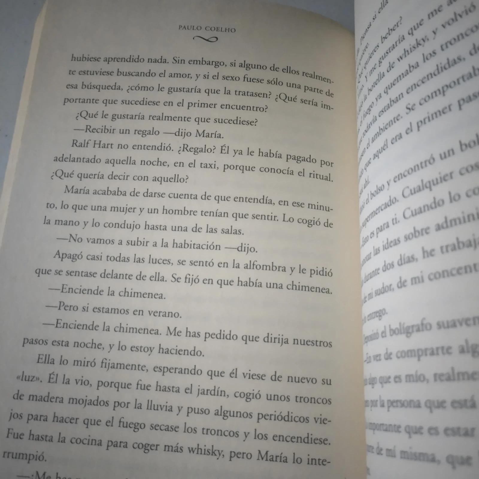 Once minutos, Paulo Coelho, Usado 3