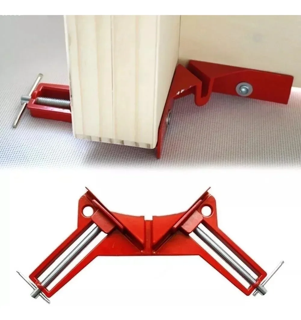 Prensa Esquinera 90° En Aluminio De 3" Pack X 4 Unidades ** 4