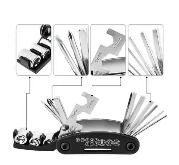 Kit Portátil Reparación De Bicicleta  4
