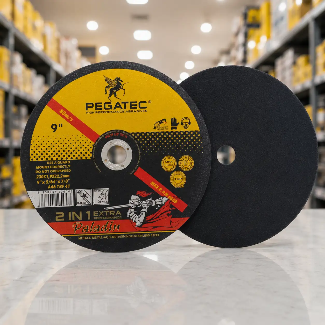 DISCO DE CORTE PEGATEC 9P