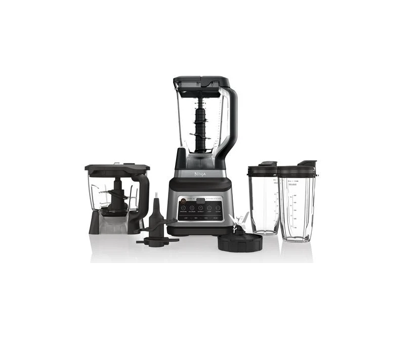 Licuadora Plus Profesional Ninja Con Accesorios, 1 Jarra de 2.1 L, 1 Tazón Precisión Processor, 2 Vasos de 710 ml, 2 Tapas tipo Flip Top 2