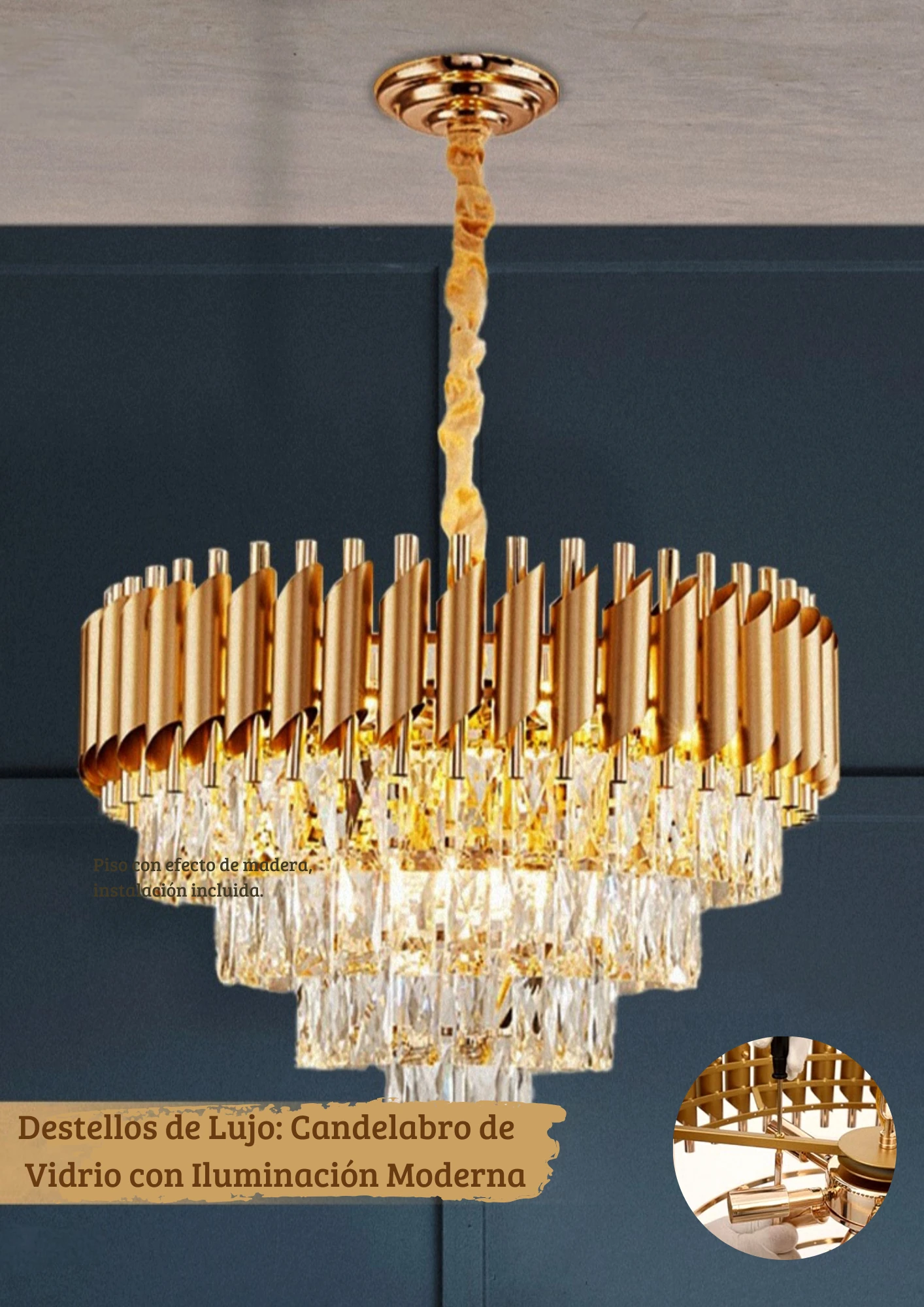Lámpara Candelabro  8