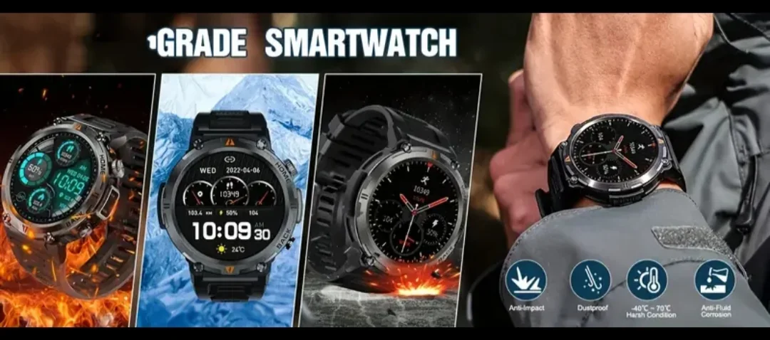 Reloj Smart grado Militar  5