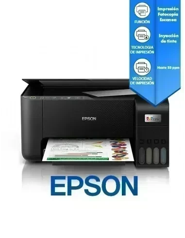 IMPRESORA MULTIFUNCIONAL EPSON C/SISTEMA CONTINUO Y WIFI 2