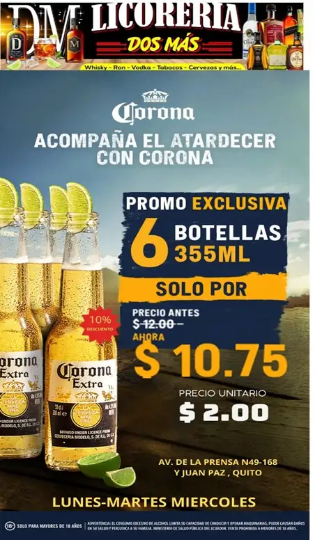 PROMO CORONA