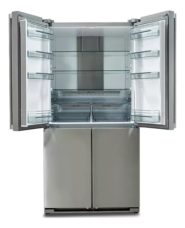 Heladera No Frost Neba Md360 360lts Multidoor Acero