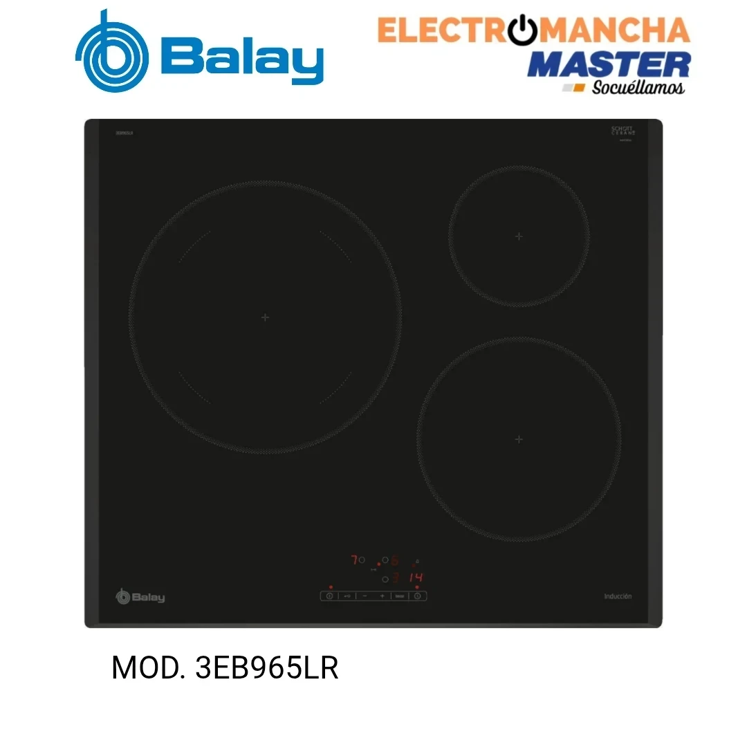 ENCIMERA INDUCCION  BALAY 3EB965LR  3 FUEGOS