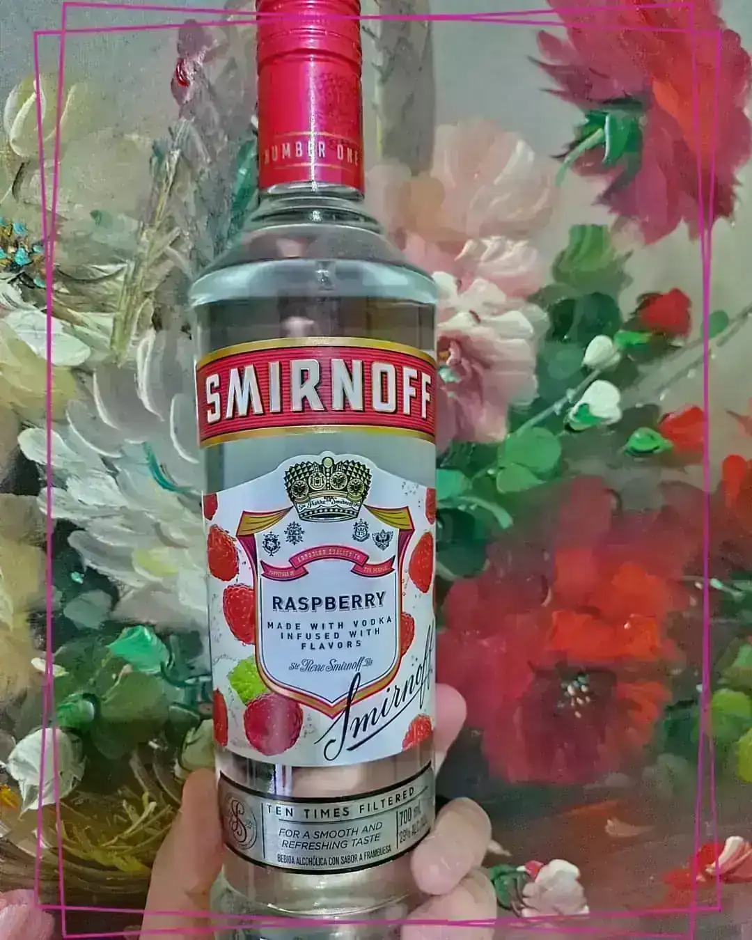SMIRNOFF RASPBERRIES X 750cc