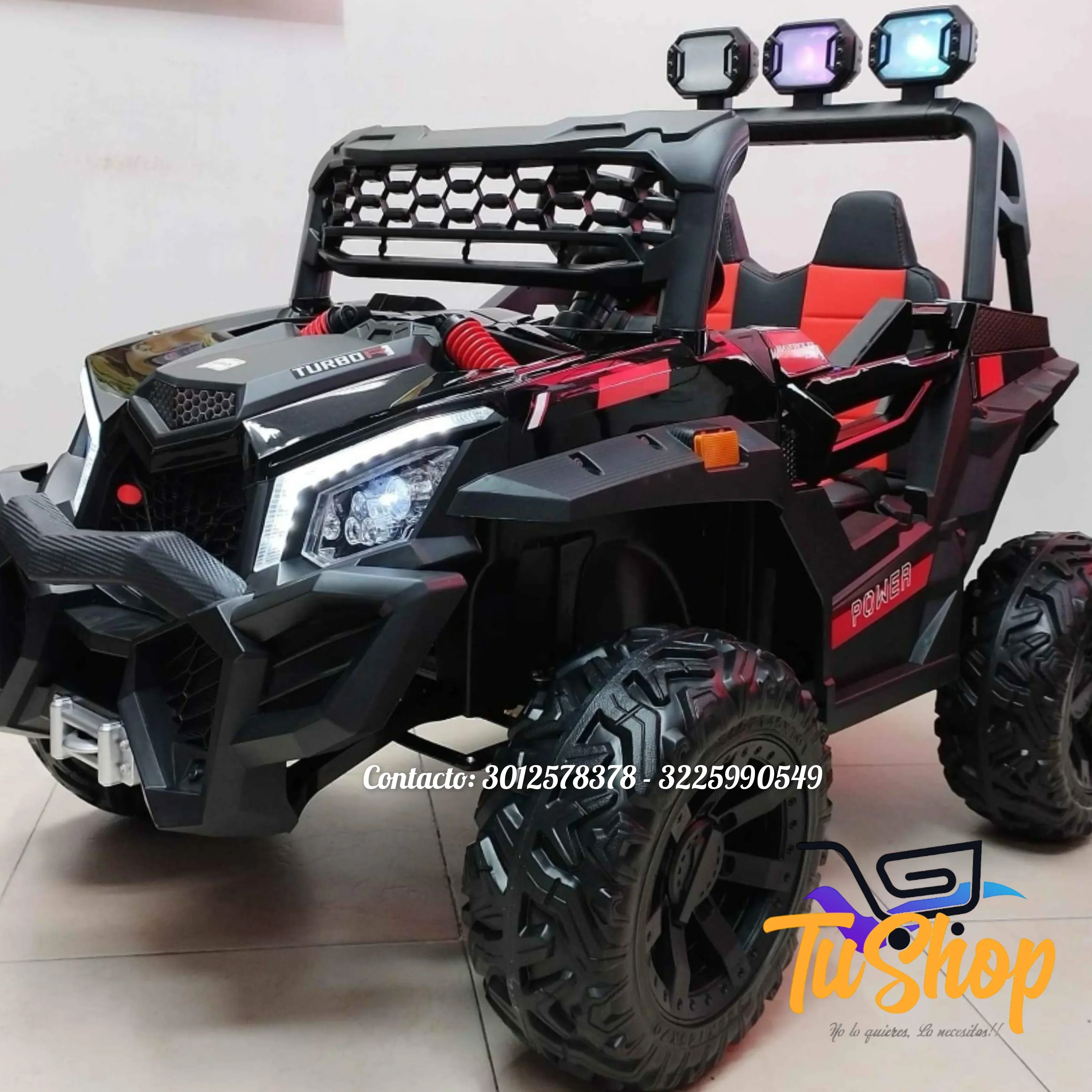 Jeep 4x4 Todo Terreno 1 a 8 años Eléctrica Gigante  2