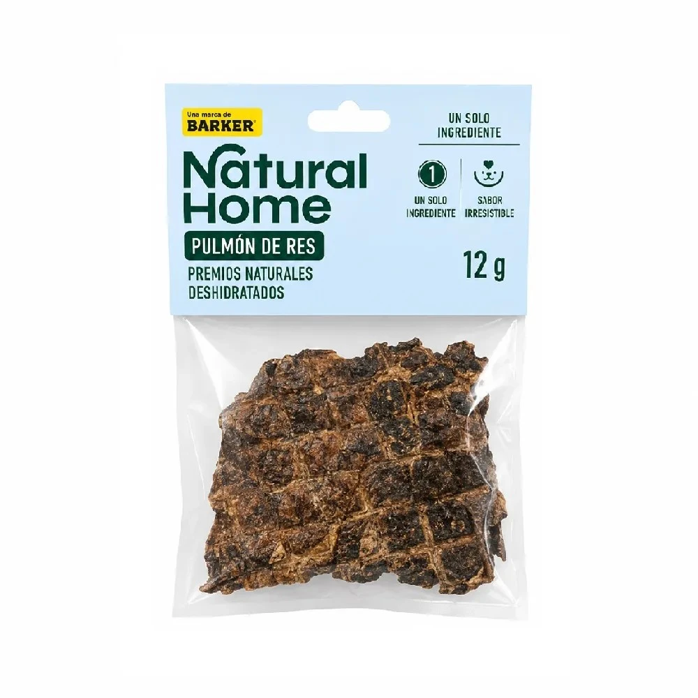 Snack Pulmón De Res Deshidratado Para Perros X 12 Gramos Natural Home