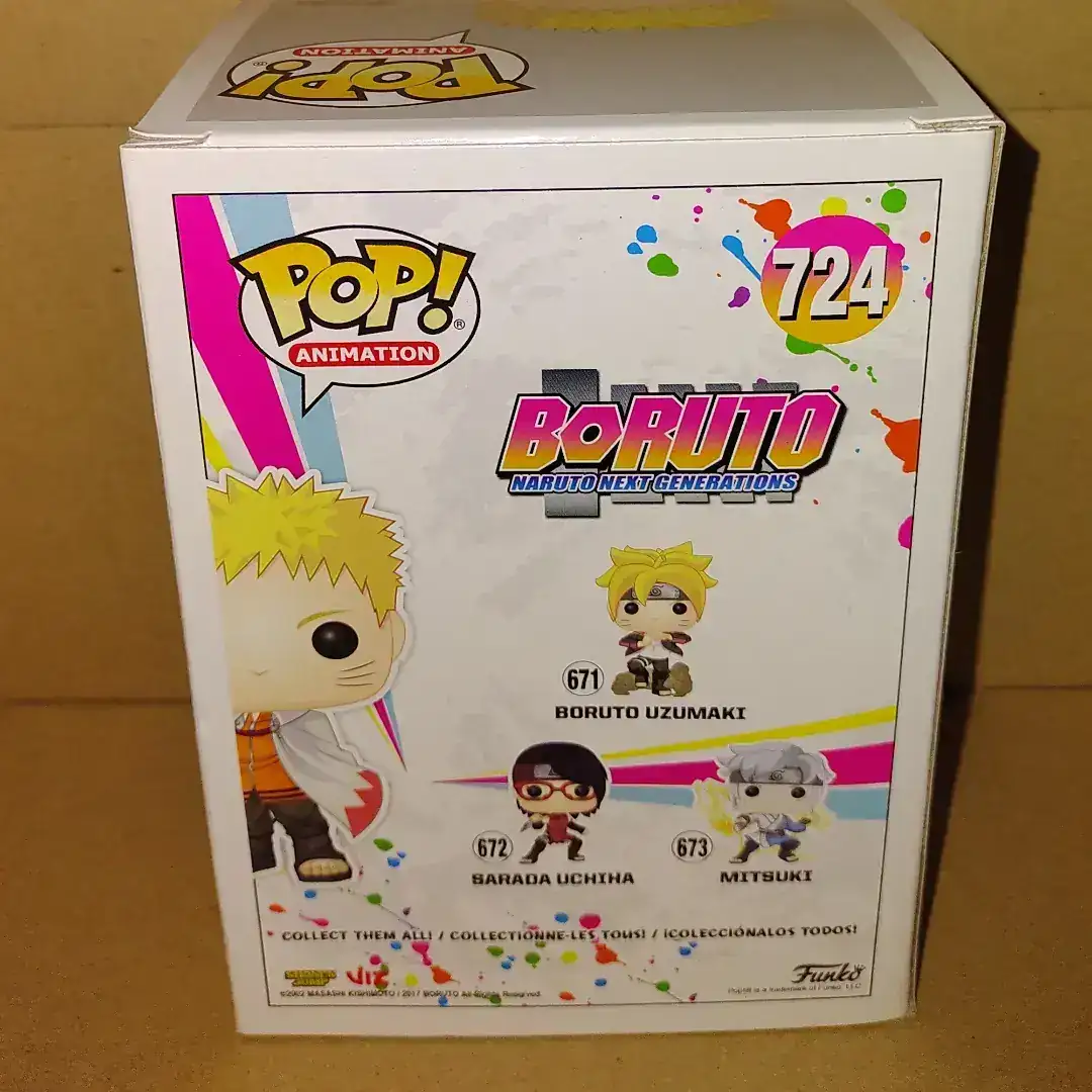 Funko Pop Boruto Naruto Hokage exclusivo Anime AAA #724 2