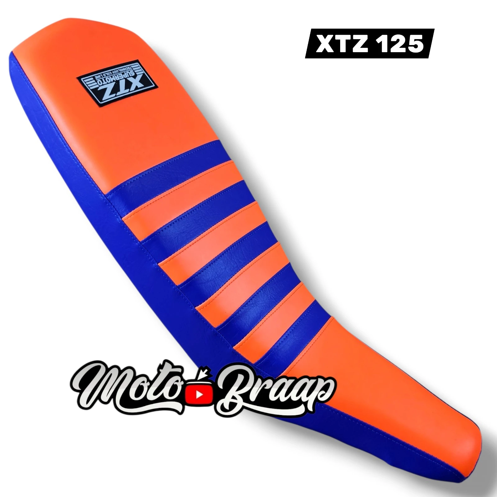 TP XTZ 125 Forro Tapizado cold line negro / menta / gris / negro DW