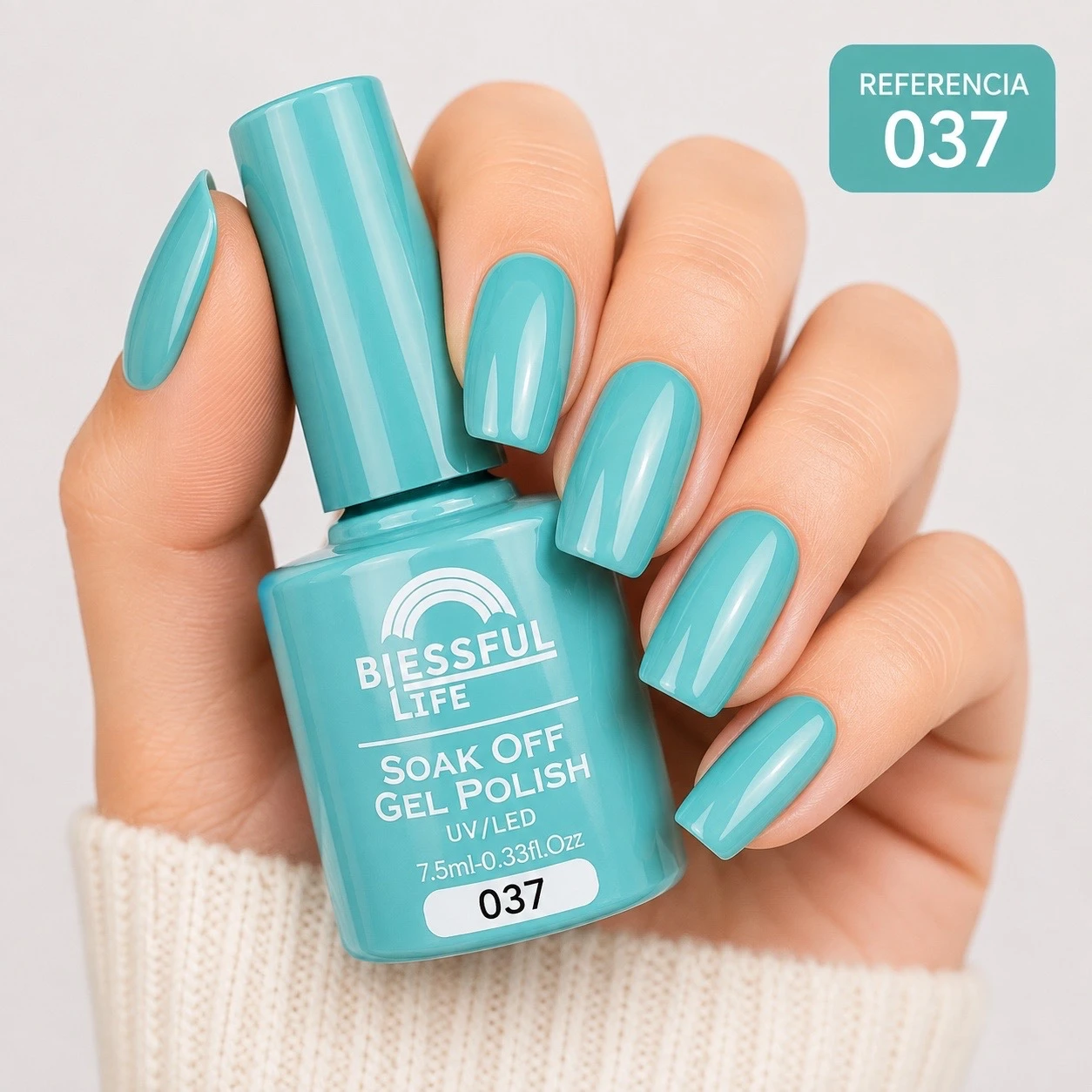 biessful life esmalte semi permanente tono 037