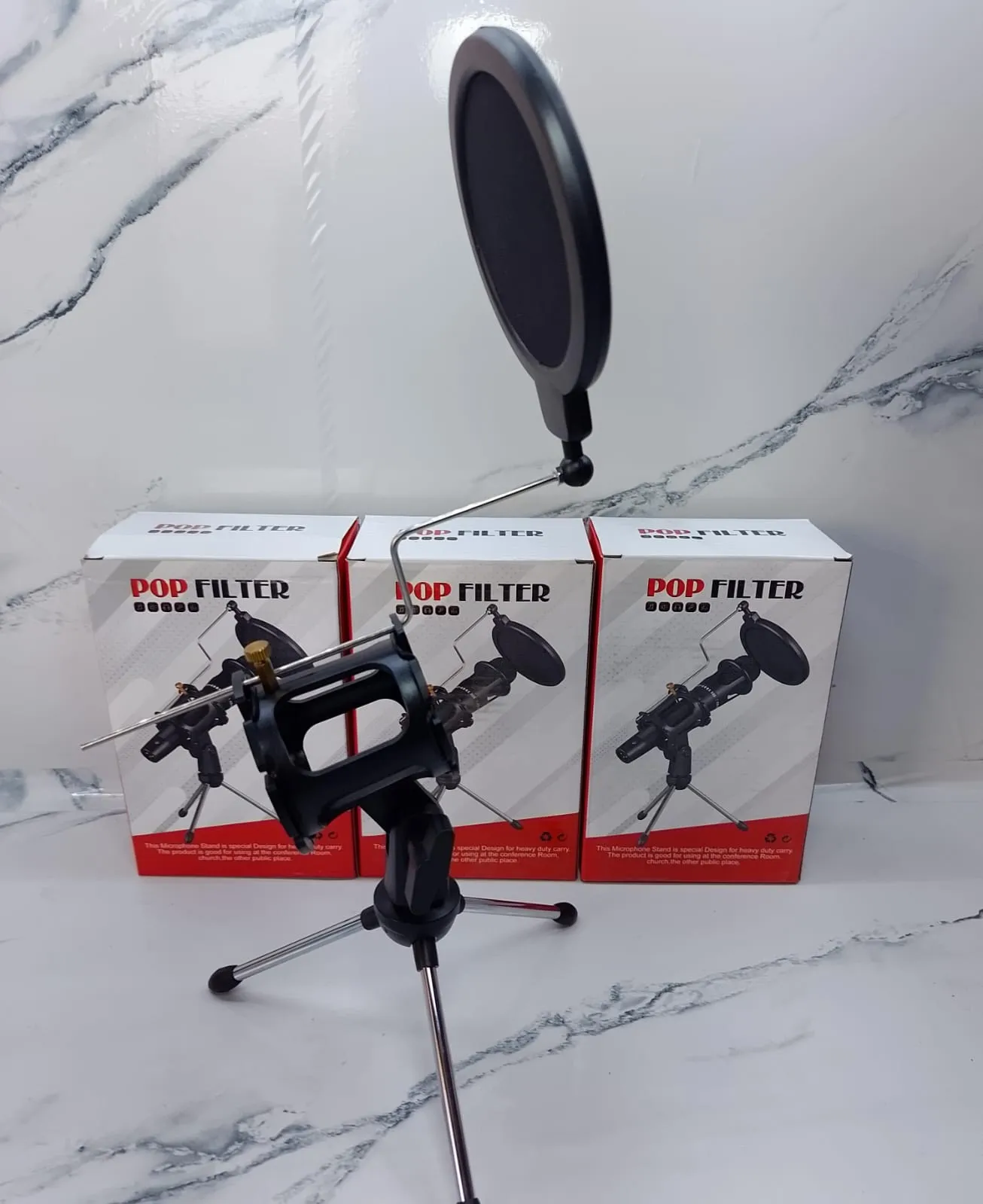 Trípode para micrófono de mesa hh26