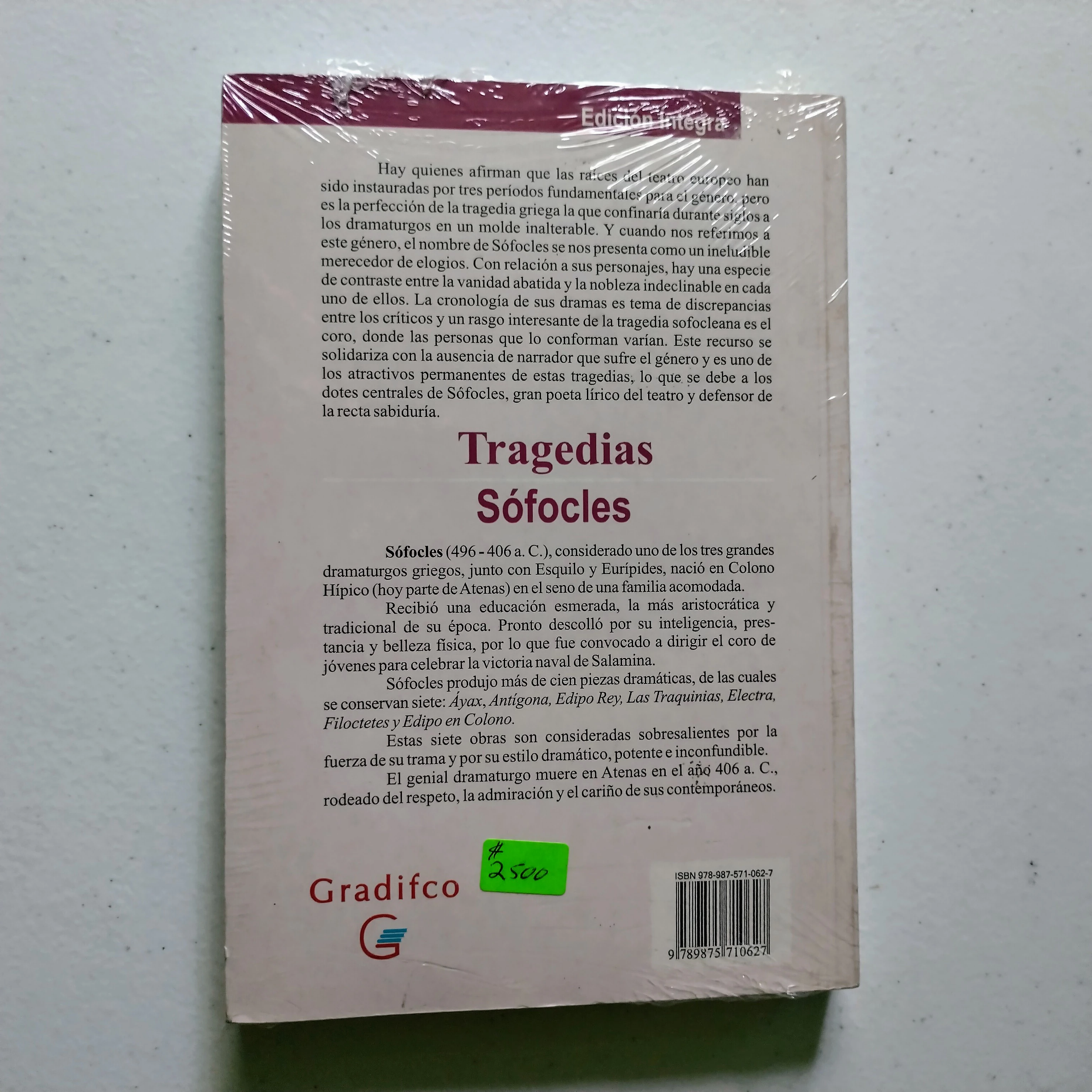 Tragedias, Sófocles 2