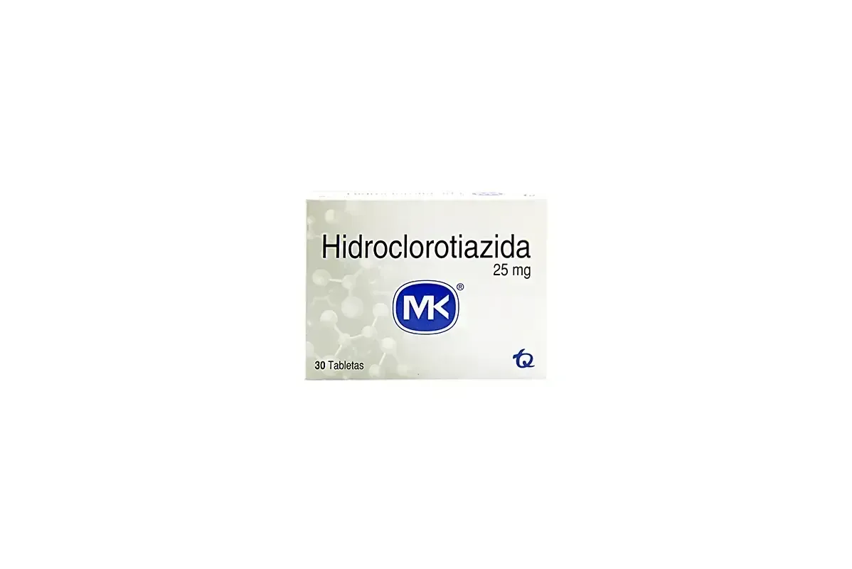 HIDROCLOROTIAZIDA 25 MG X 30 TBL MK