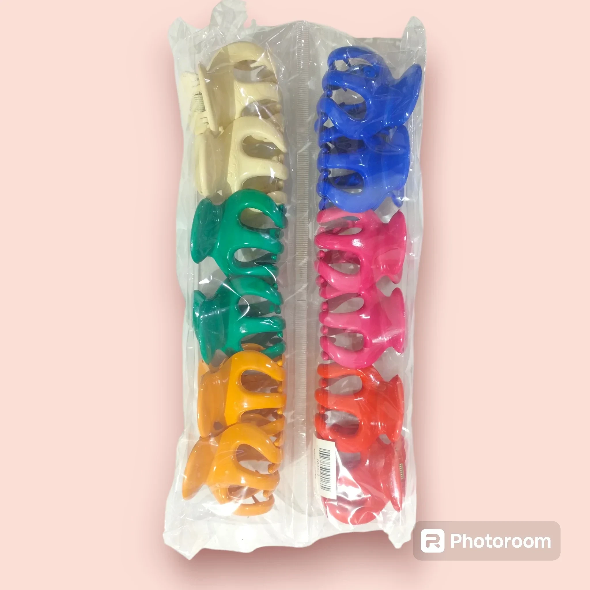 BROCHE MULTICOLOR GRANDE X6 UNIDADES
