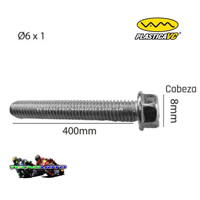 TORNILLO C/ARANDELA 6 X 40 (X1) [VC]  -46964