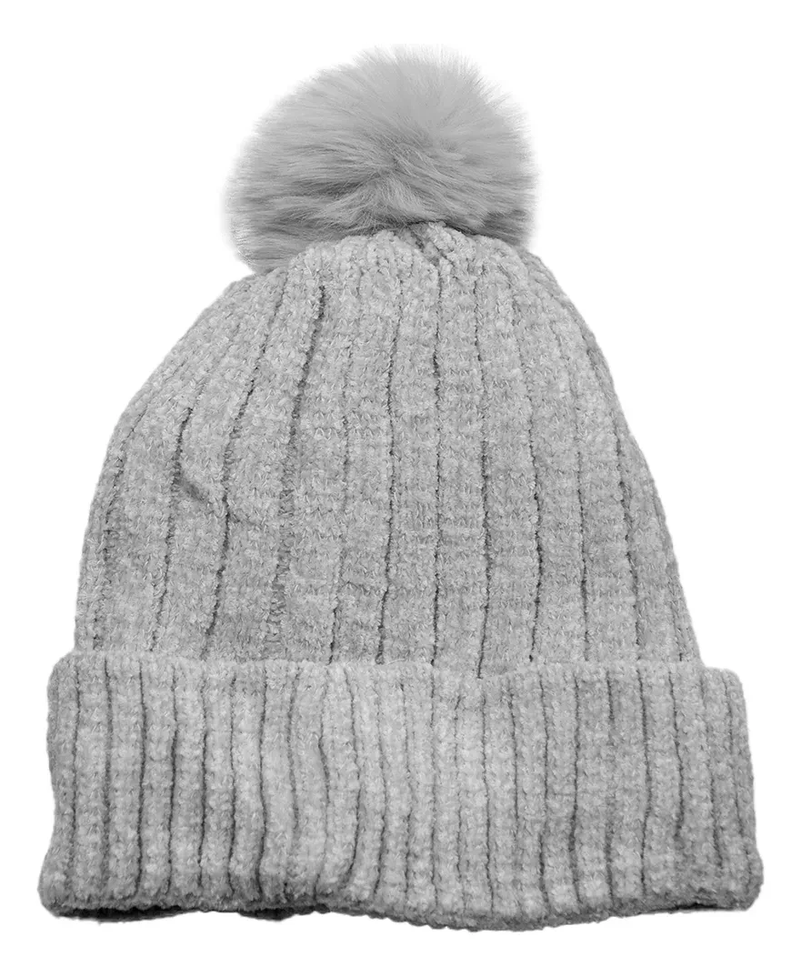 GORRO TEJIDO POMPOM 9038SR 2