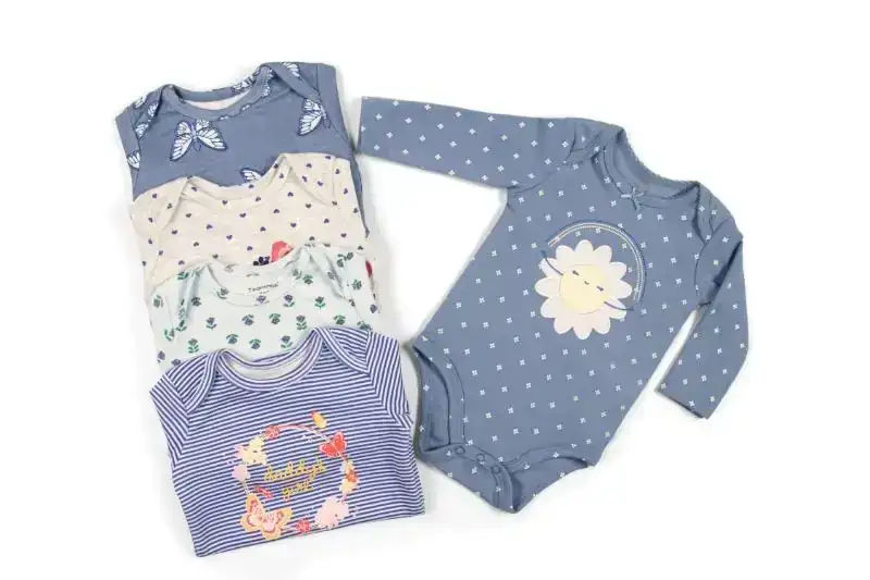 Set 5 bodys manga larga