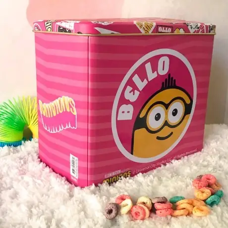 Lata Minions Rosa