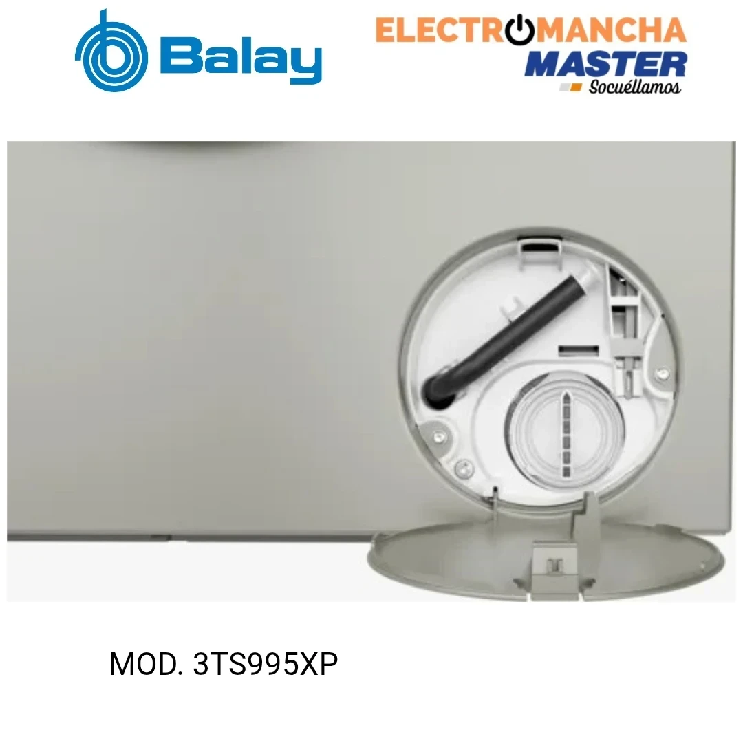 LAVADORA BALAY 3TS995XP 9 KG. 1400 RPM INOX A  3