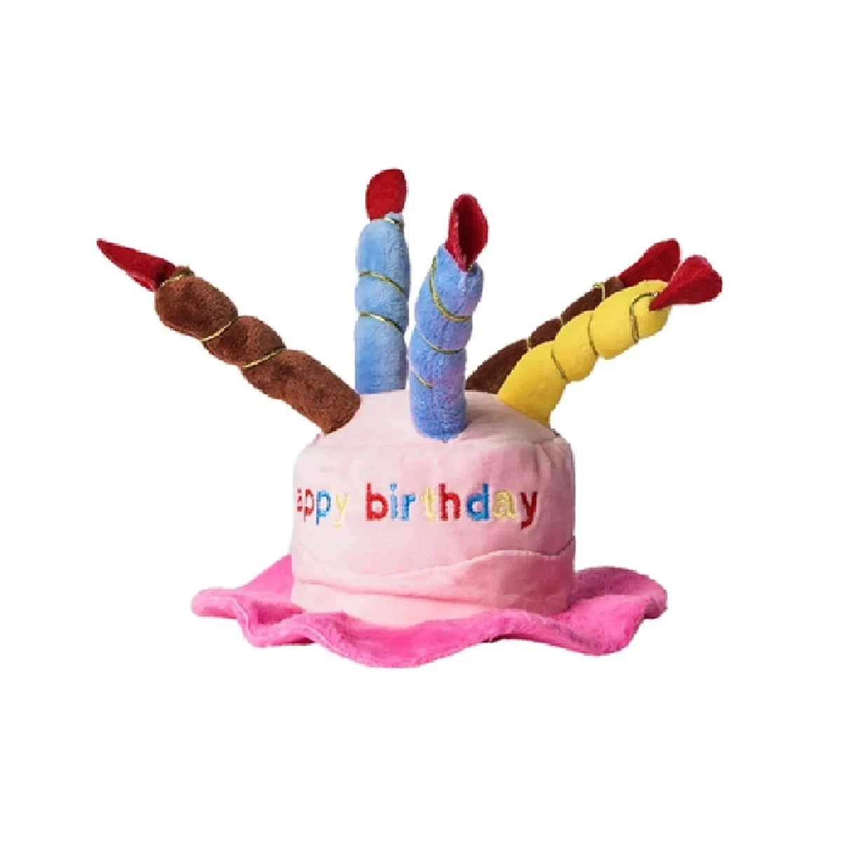 Sombrero cumpleañero bordado para mascotas  2