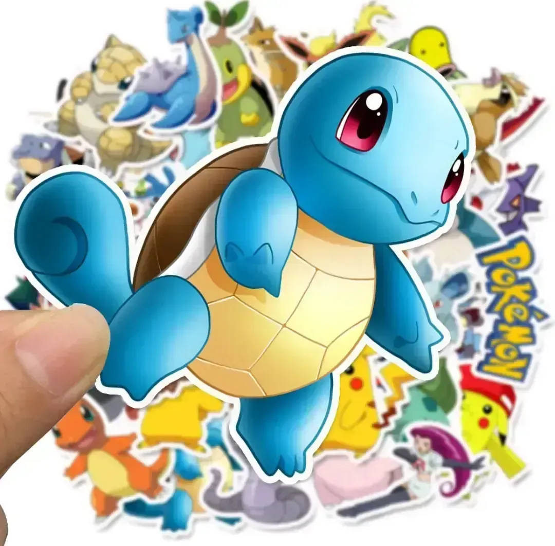 STICKER 50PIEZAS POKEMON 