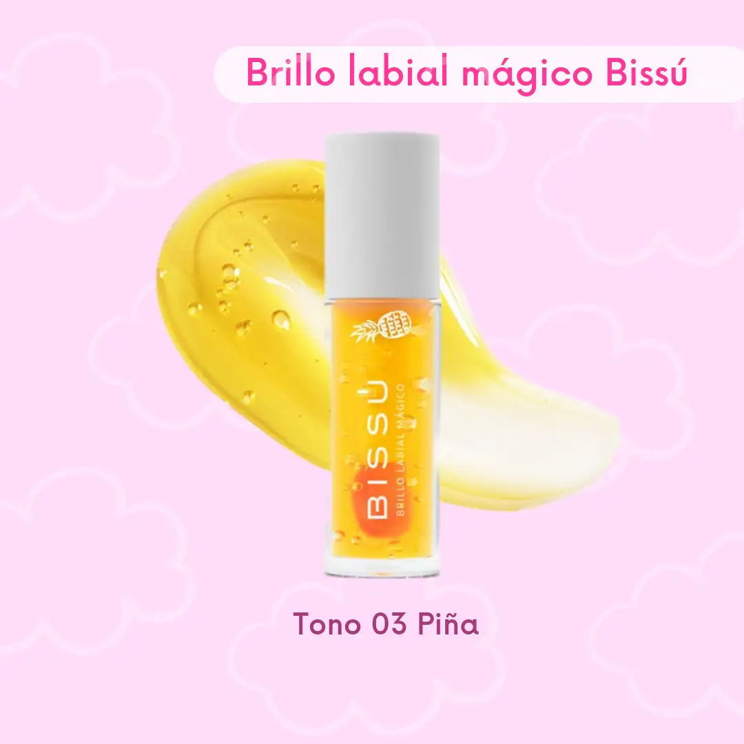 Brillo labial mágico Bissú tono 03 Piña 