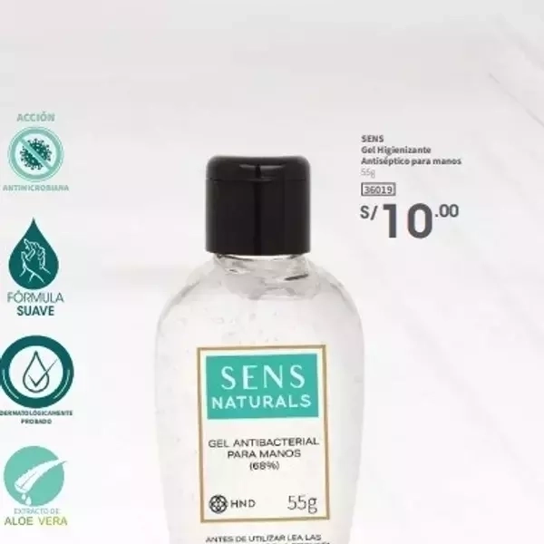 Gel antibacterial