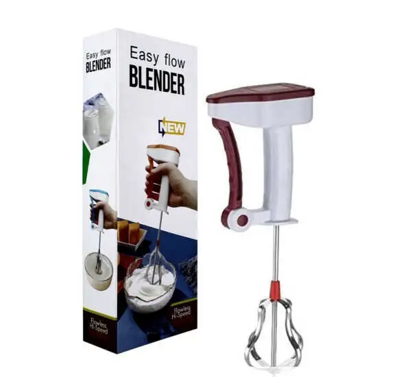 Batidor Manual Con Aspas De Acero 