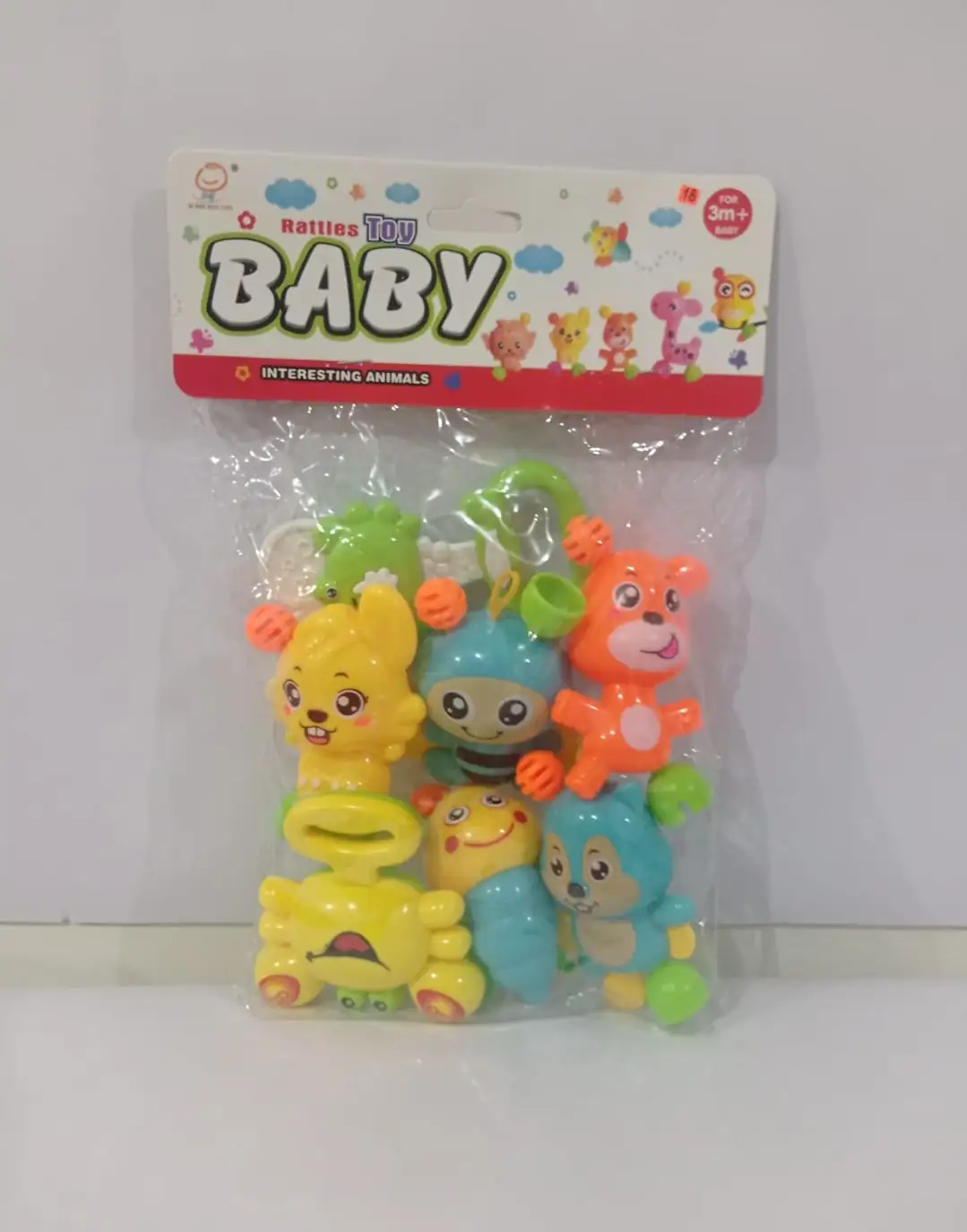 Sonajas animalitos bebé 