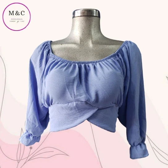 Blusa cruzada T-M 2
