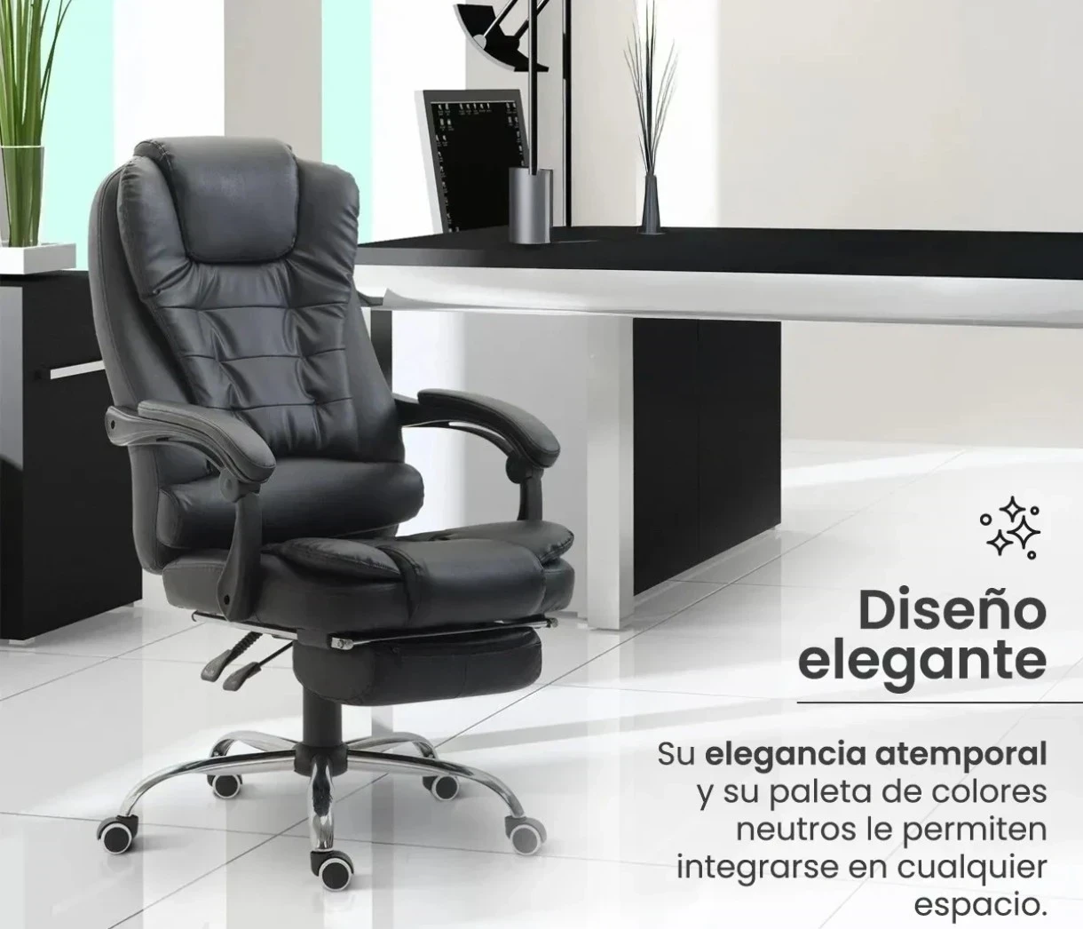 Sillon ejecutivo ergonómico Confort  2