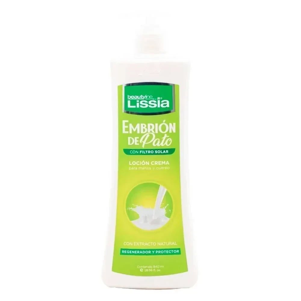 lissia crema corporal embrion de pato x850 ml