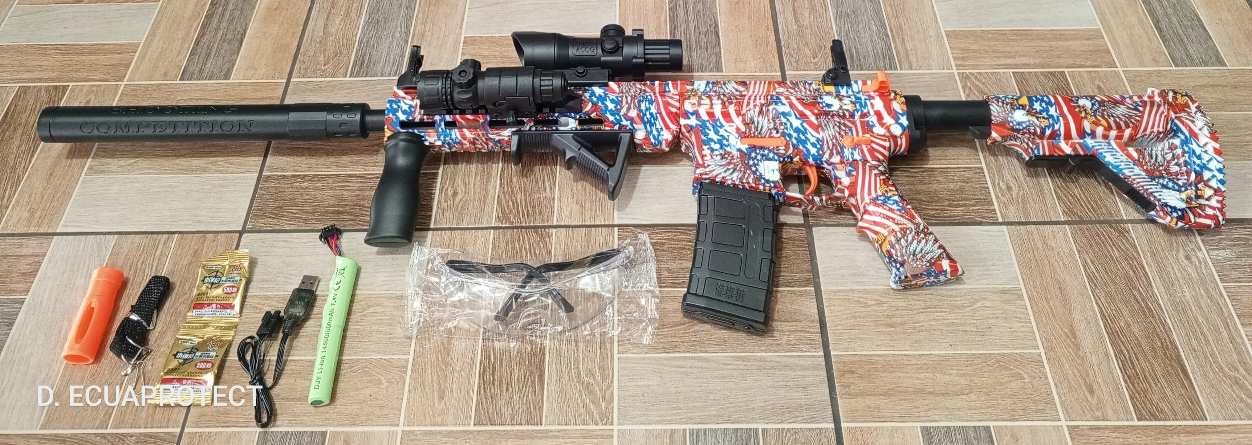FUSIL M416 DE HIDROGEL 🦅🇺🇸