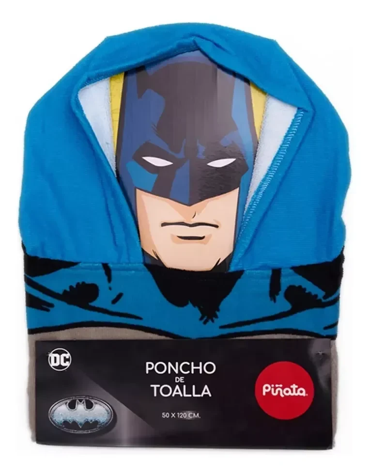 PONCHO INFANTIL PARA SALIDA DE BAÑO PIÑATA  4